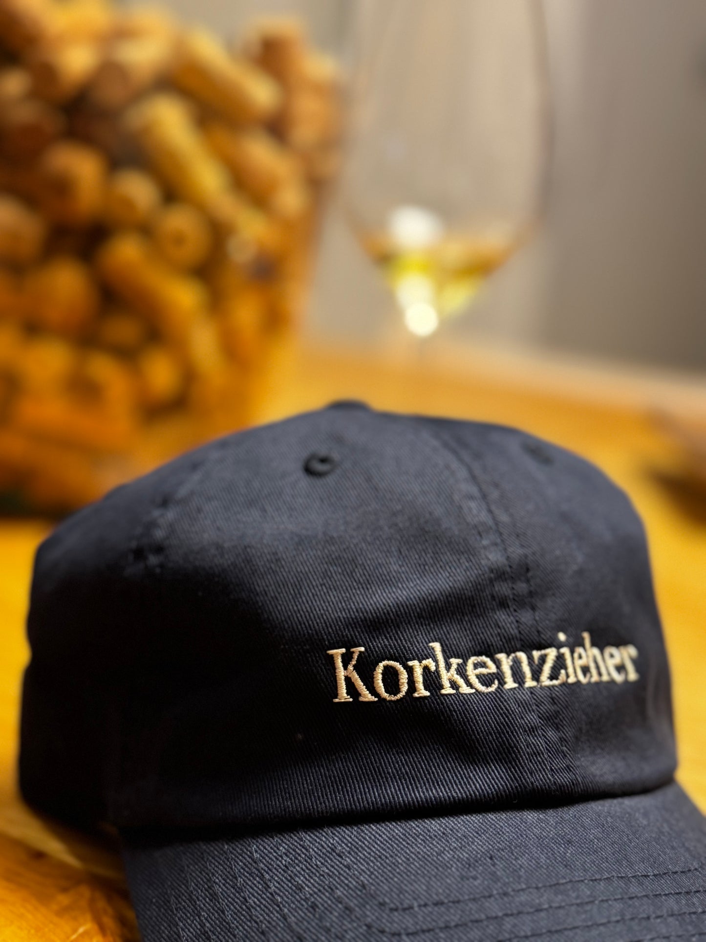 Korkenzieher Cap navy